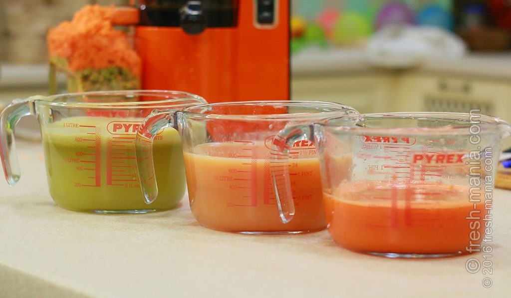 Готовим сок из цитрусовых, яблок и моркови