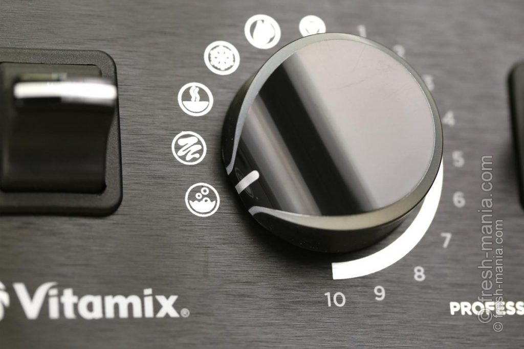 Программы управления блендером Vitamix 750 PRO