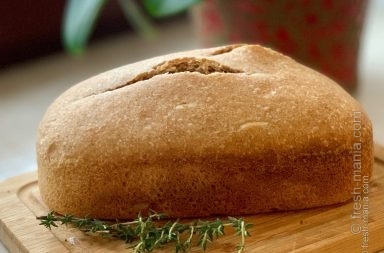 Румяный спельтовый хлеб по нашему рецепту