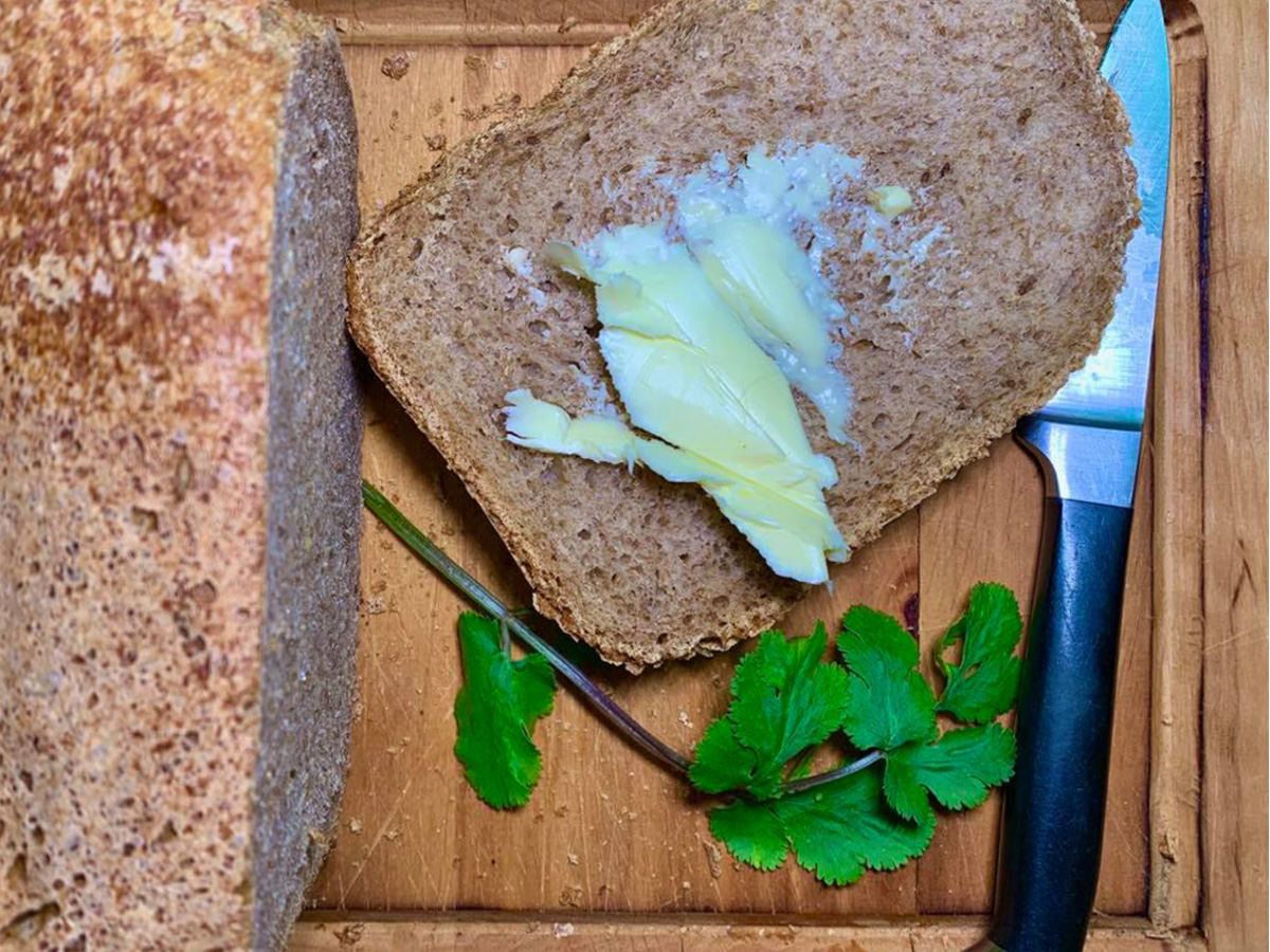 Деревенский хлеб на закваске в хлебопечке SANA